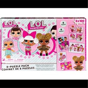 New L.O.L surprise! 8- pack of Jigsaw puzzle 🧩